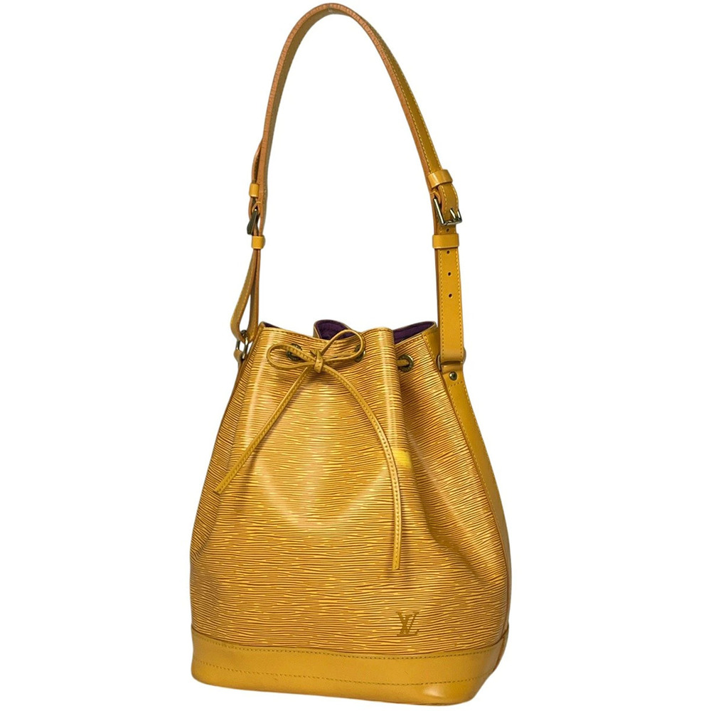 Louis Vuitton Noe Shoulder Bag Drawstring Epi Leather Tassili Yellow